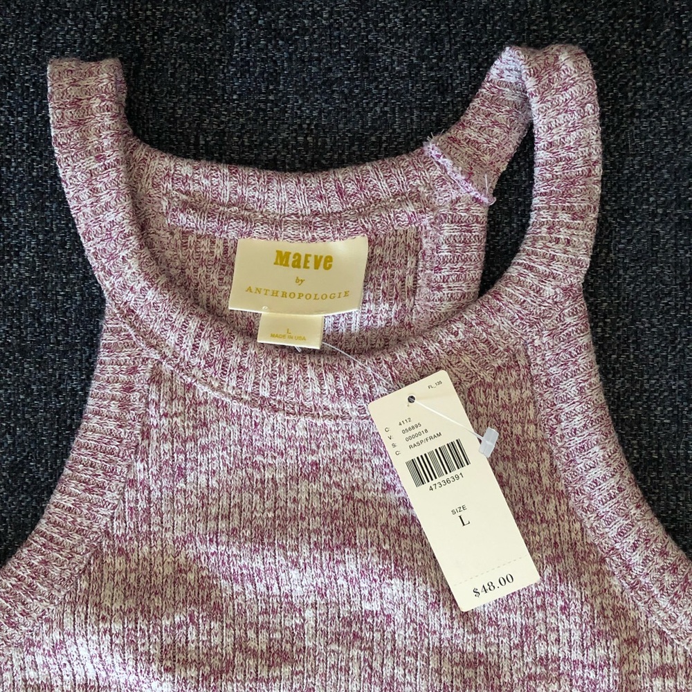 NEW Maeve Ribbed Tank - Picture 3 of 5